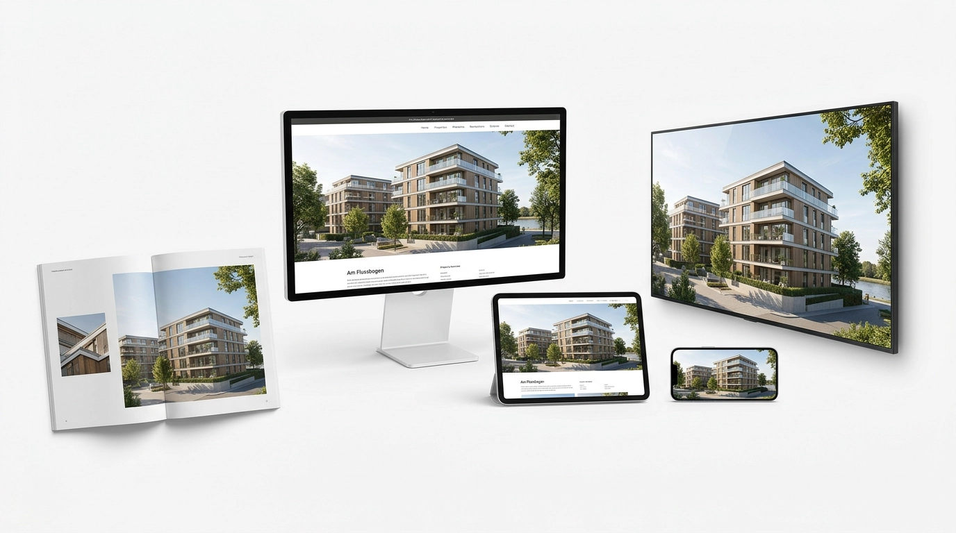 Exposé, Immobilienportale & Website: Visualisierungen richtig einsetzen