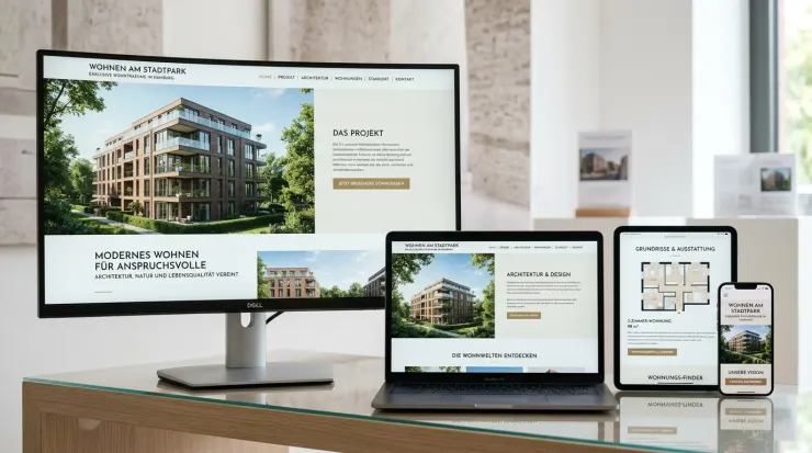 Für welche Immobilienprojekte sich eine Landingpage eignet