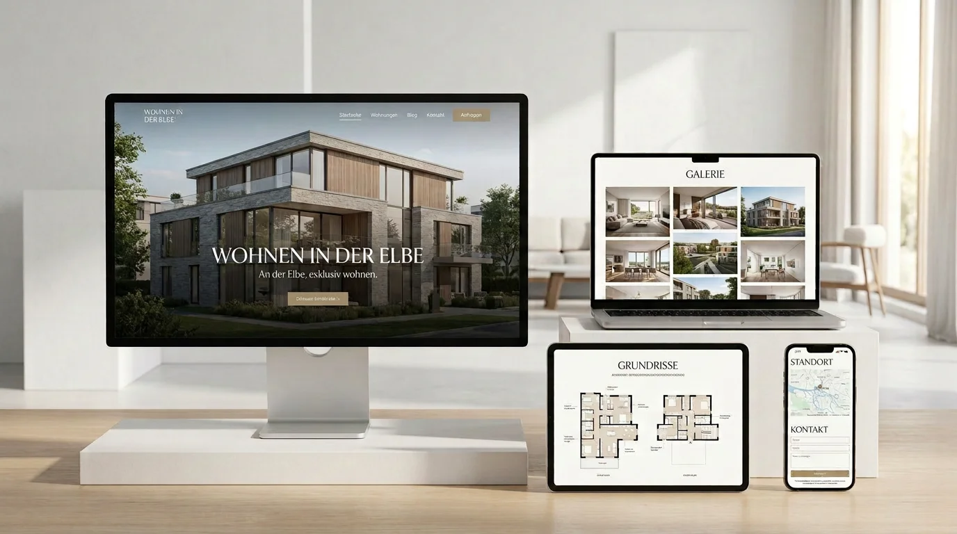 Webdesign immobilien oldenburg – Landingpages