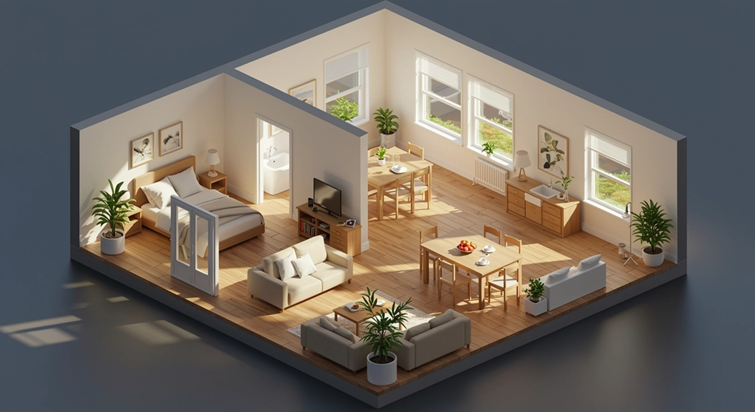 3D-Grundriss & Raumkonzept